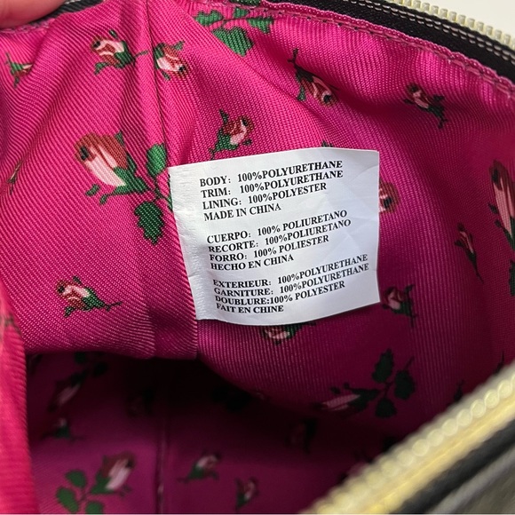 Betsey Johnson Black Fold-over Clutch - Picture 8 of 8